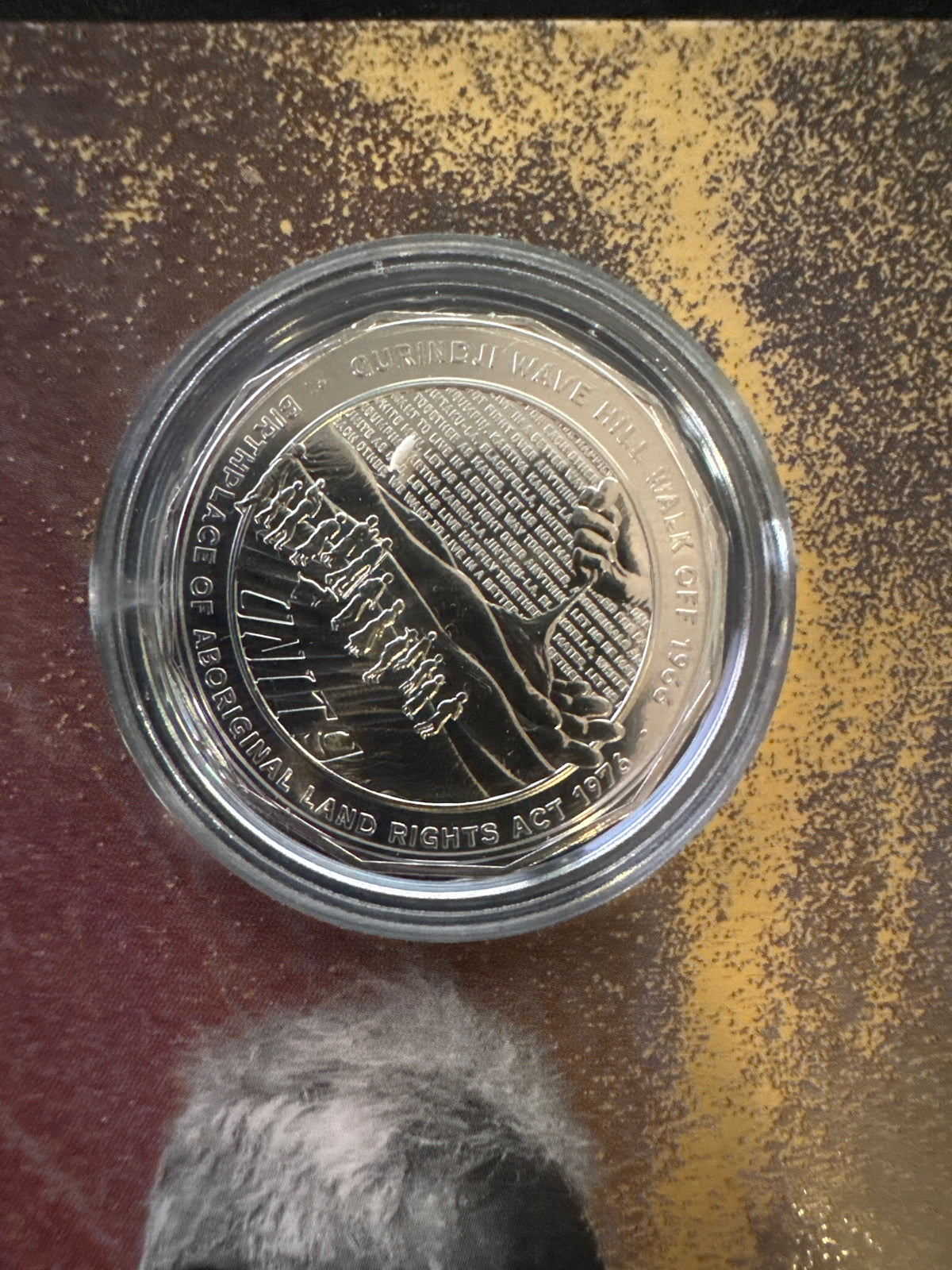 2026 Unity 50c Uncirculated Coin – Wave Hill Walk-Off