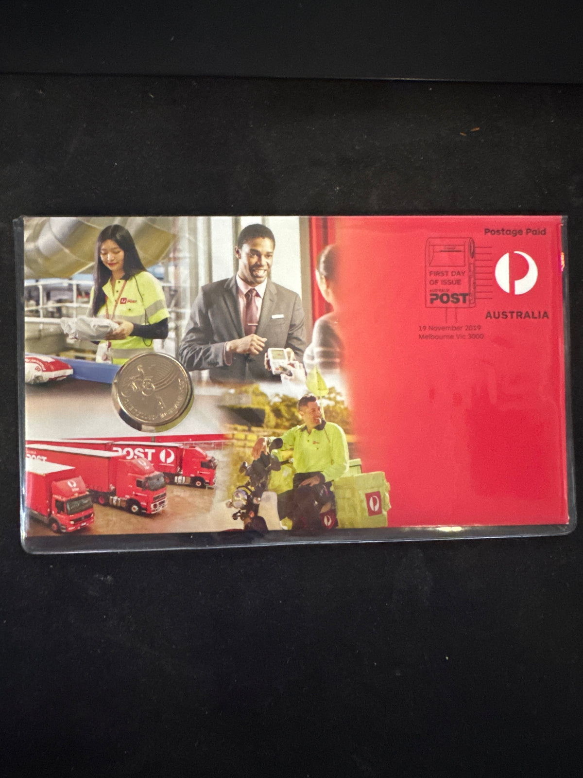 2019 Australia Post First Day of Issue Coin Cover