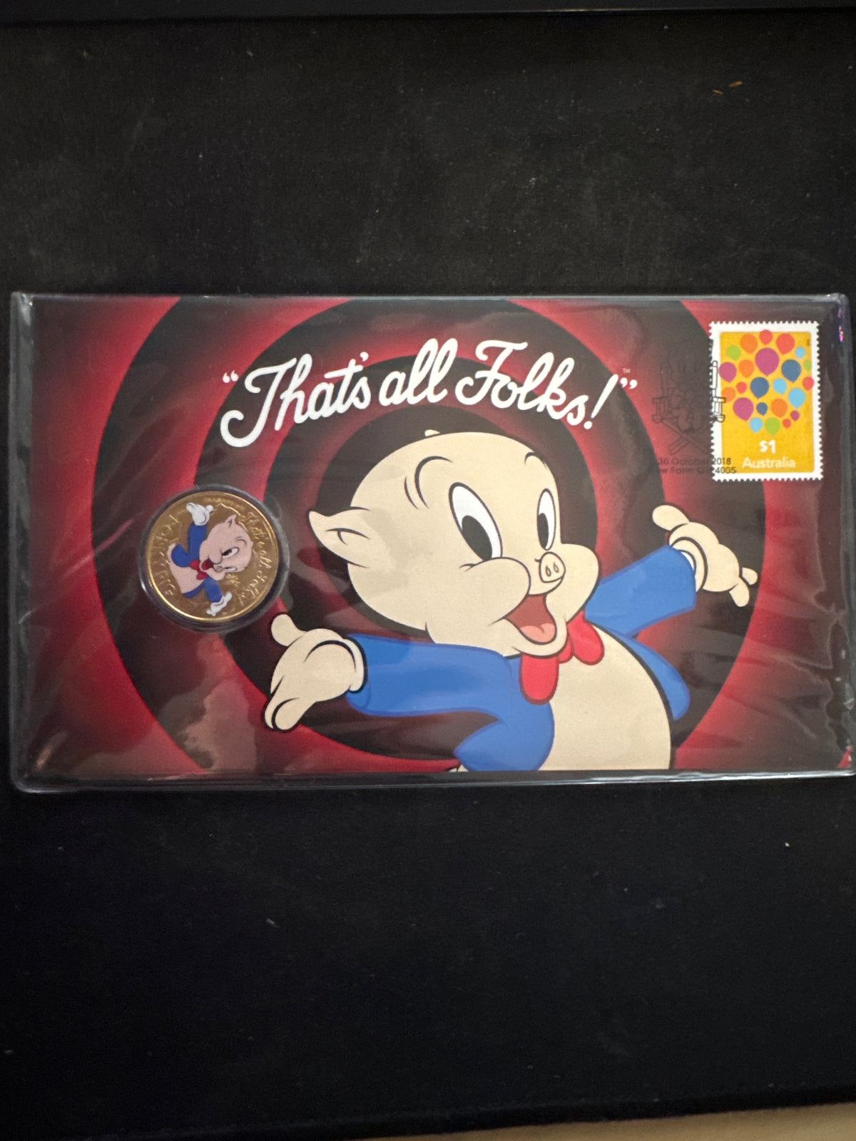 2018 Looney Tunes Porky Pig PNC