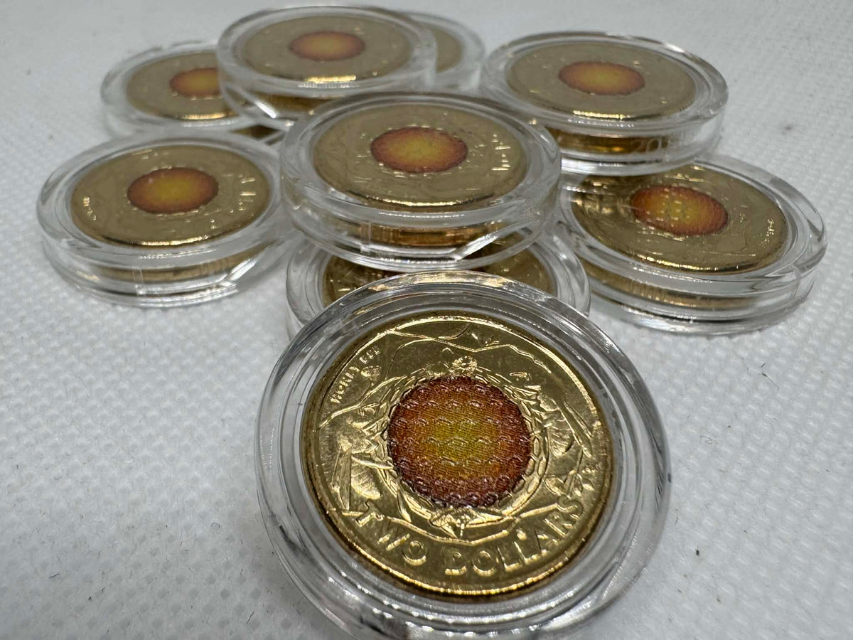 🐝 2022 Honeybee $2 Coin – Vault-Class Relic (UNC in Lighthouse Capsule)