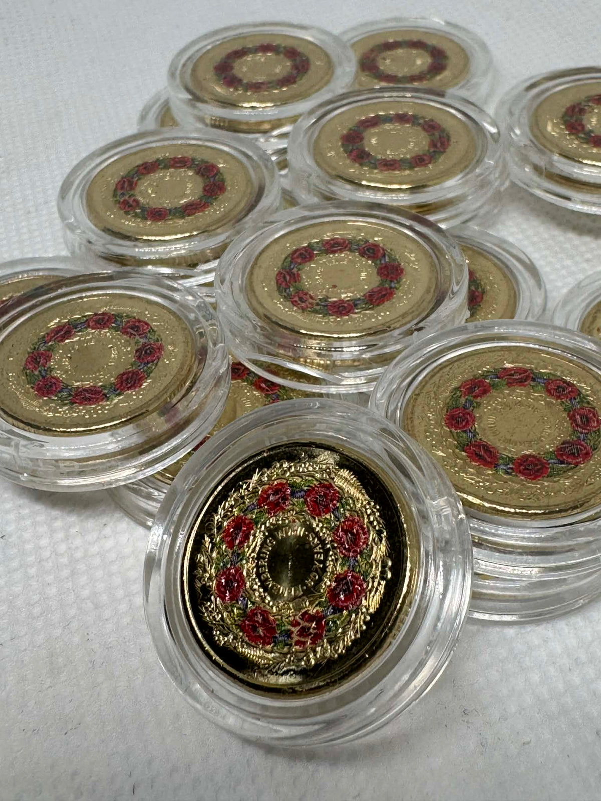 Leuchtturm Ultra coin capsules Perfect Fit for Australian $2 coin 20.5mm