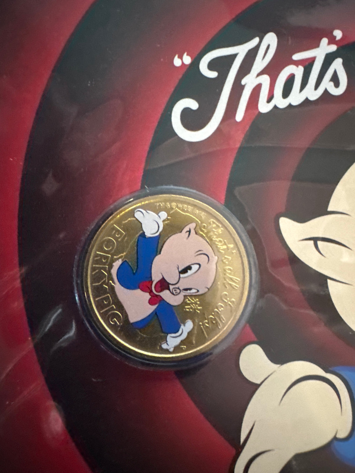 2018 Looney Tunes Porky Pig PNC