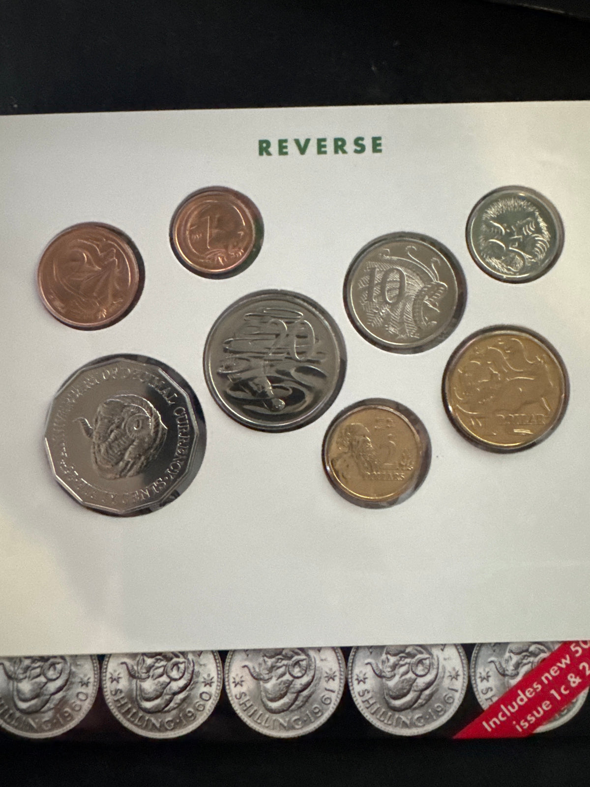 1991 25th Anniversary of Decimal Currency Uncirculated Coin Set