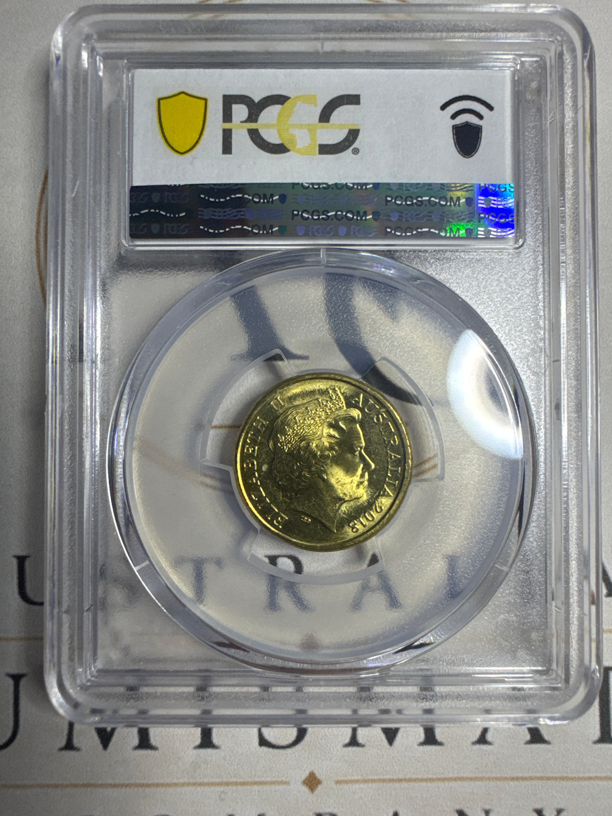 2018 Australian $2 Gold Coast Commonwealth Games – PCGS MS64