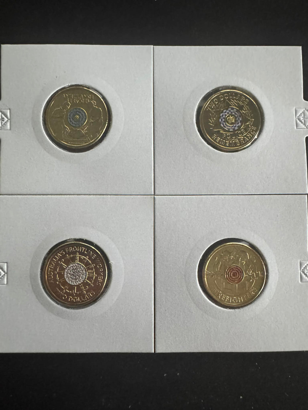 🚨 Emergency Services Four Coin Pack – Uncirculated $2 Set (UNC)
