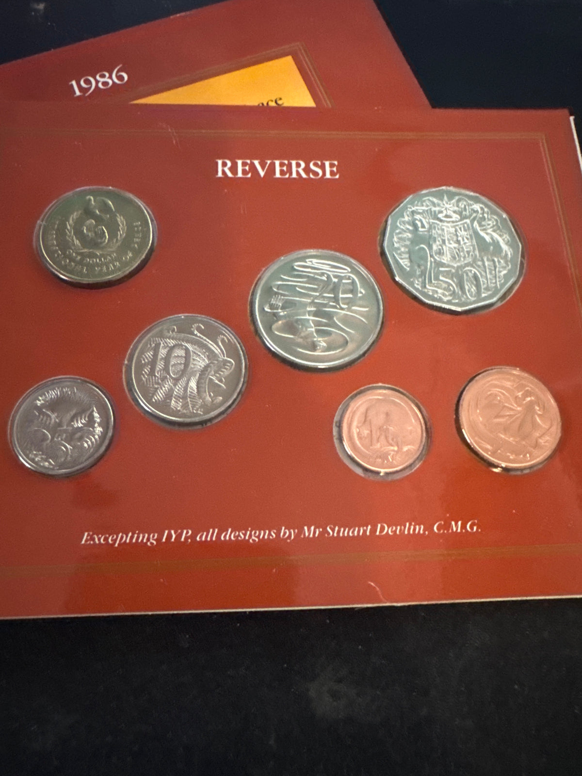 1986 International Year of Peace Uncirculated Mint Set