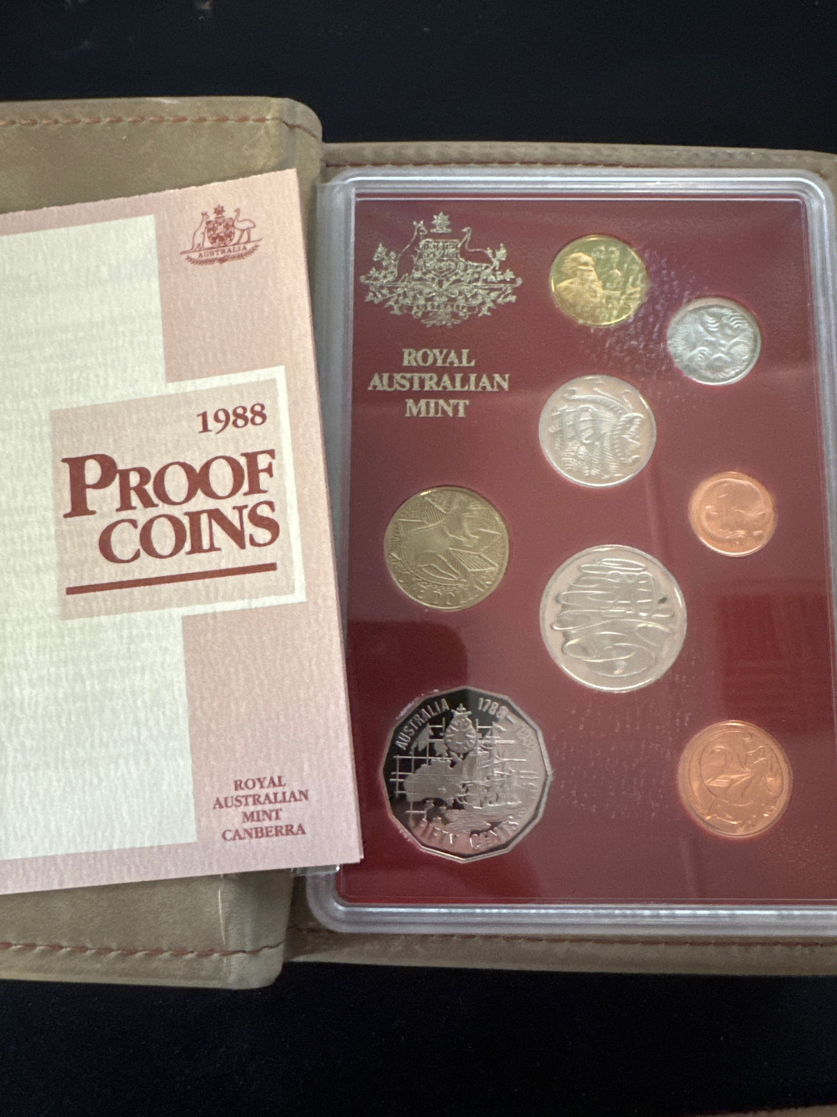 1988 Seven Coin Proof Set – Royal Australian Mint