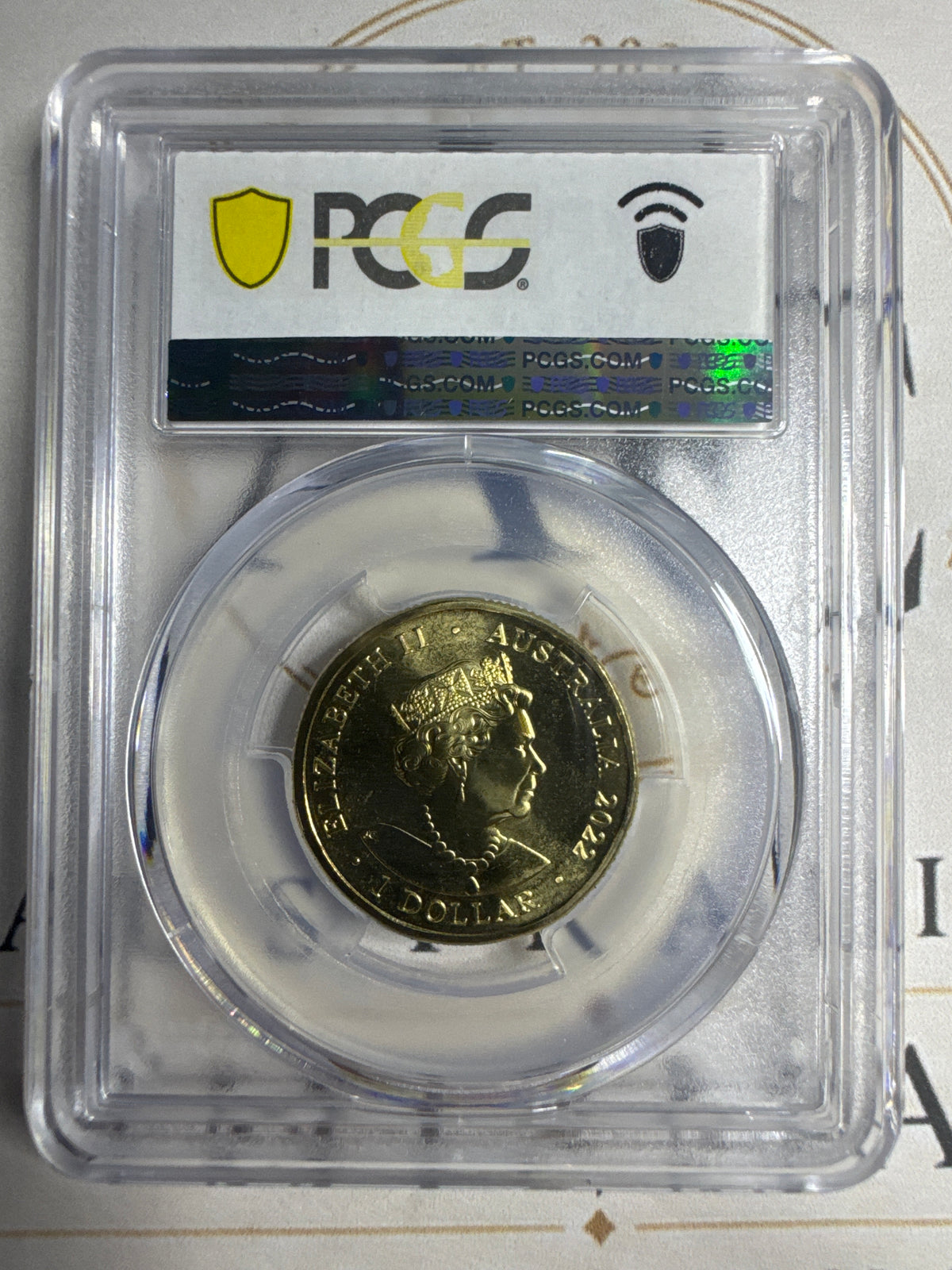 2022 Australian $1 Birmingham Commonwealth Games – PCGS MS67
