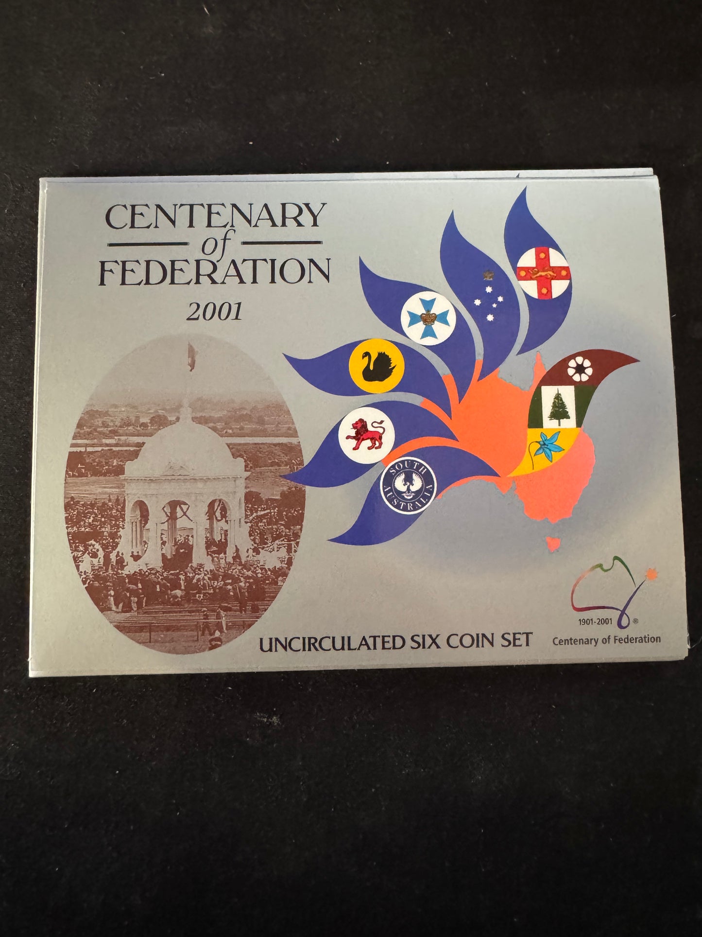 2001 Centenary of Federation Uncirculated Coin Set