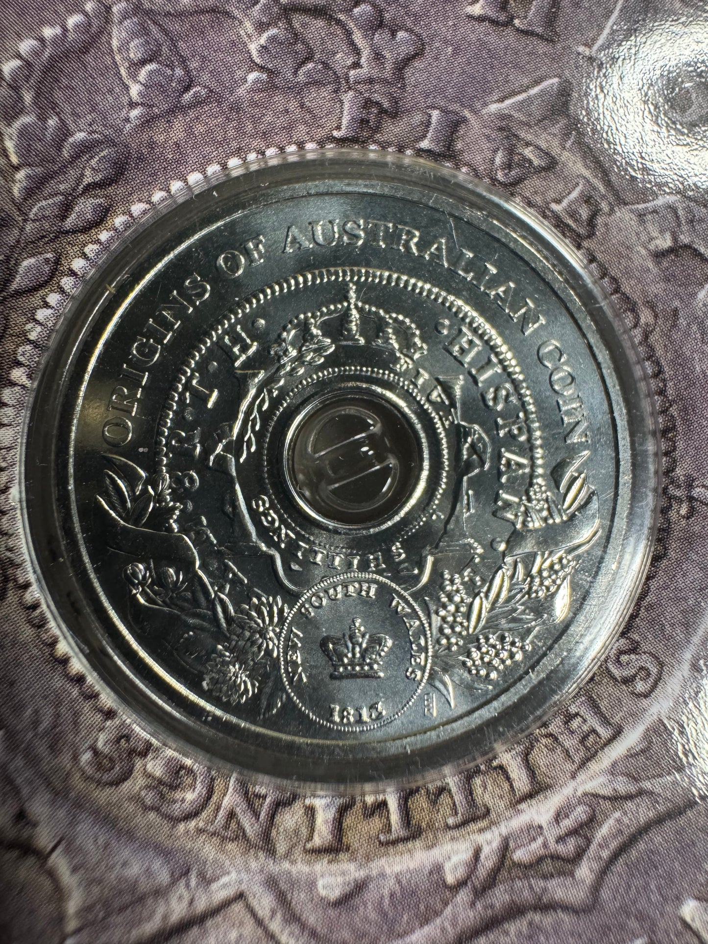 2026 $1 Origins of Australian Coin – Holey Dollar Uncirculated Coin